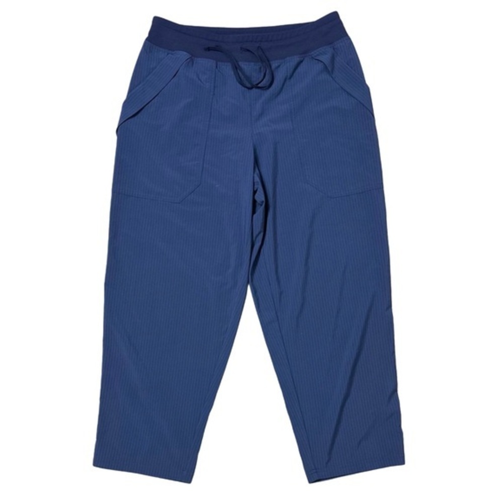 Lucy Activewear Wide Leg Cropped Yoga Pants Navy Blue Womens‎ Size XS